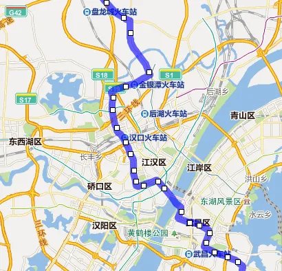 武汉地铁2号线途经哪些站点？