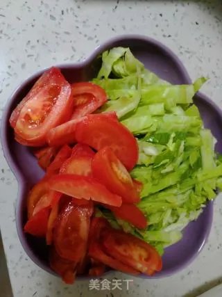 大头菜炒西红柿