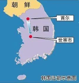 韩国迁都的迁都目的