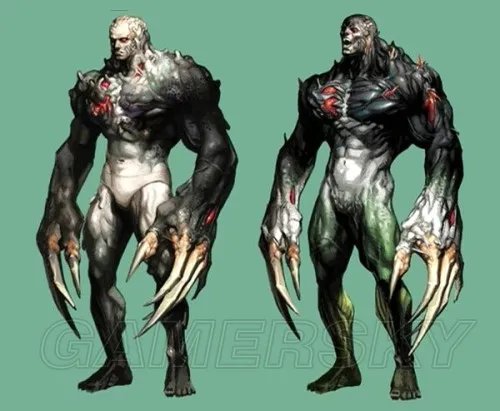 生化危机 系列各种形态暴君原设图评鉴