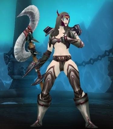 魔兽世界双手斧子幻化哪个好看,请带图