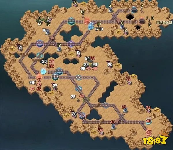 剑与远征扬沙戈壁路线图 扬沙戈壁通关攻略