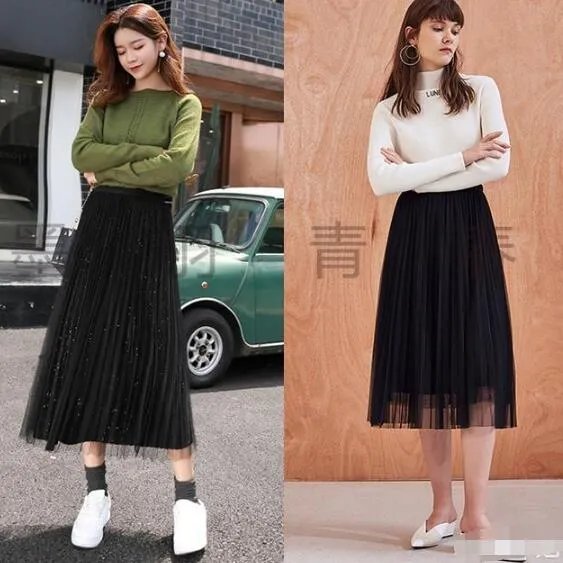 纱裙搭配什么上衣和鞋子