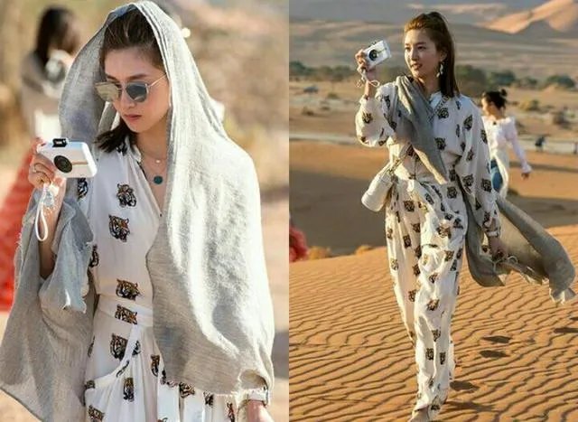 《花儿与少年》里江疏影比古力娜扎更会穿衣服？