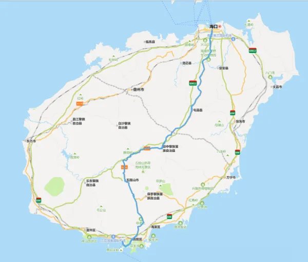 高德地图上G224代表什么意思呀？