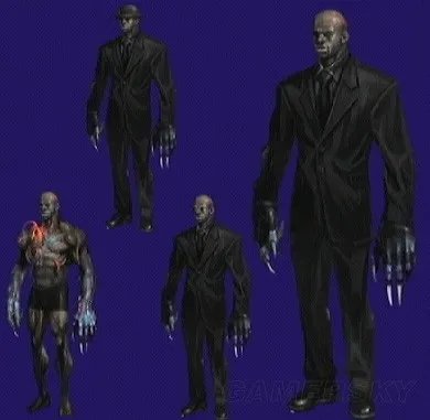 生化危机 系列各种形态暴君原设图评鉴