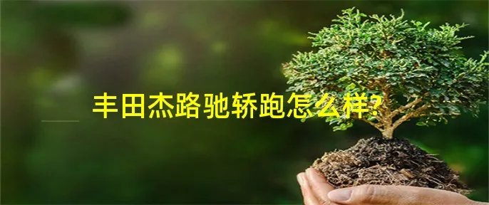 丰田杰路驰轿跑怎么样?