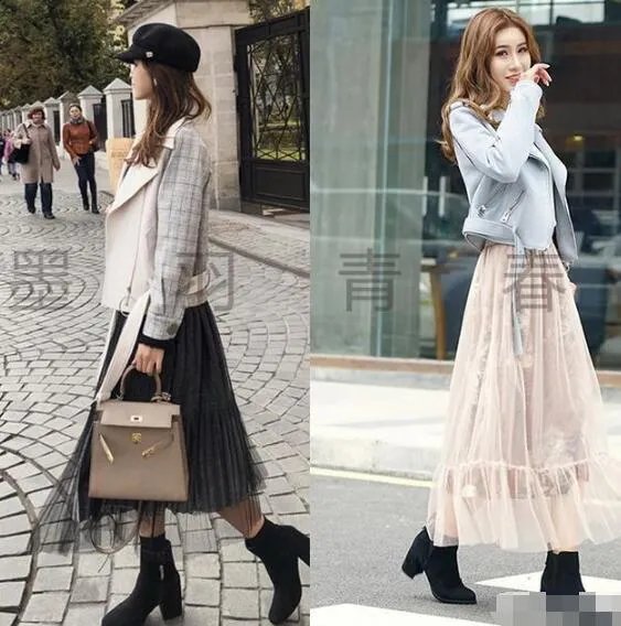 纱裙搭配什么上衣和鞋子