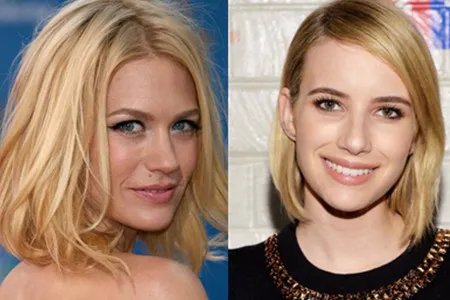 波波头适合什么脸型中分廋脸发型更显气质