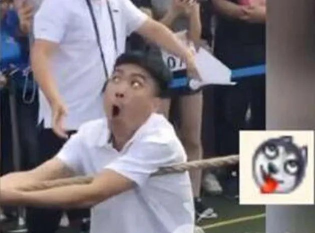 老师用表情包拔河是怎么回事？