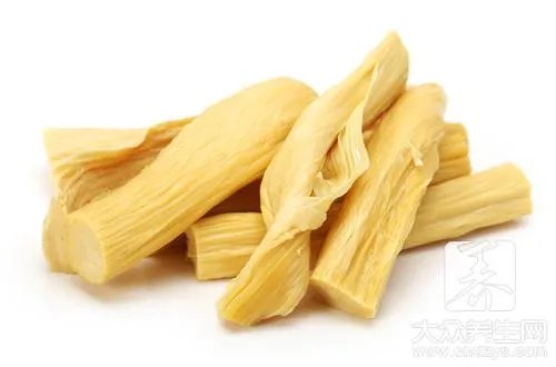 腐竹的营养价值及功效