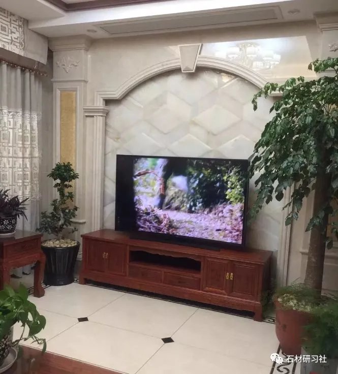 两套古典中式别墅石材装饰案例