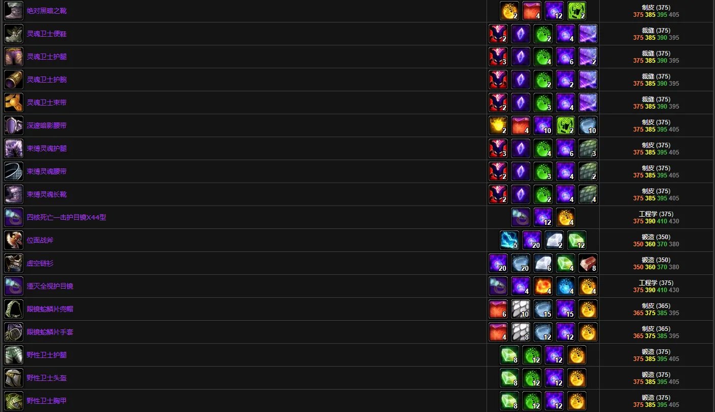 魔兽世界源生暗影有什么用