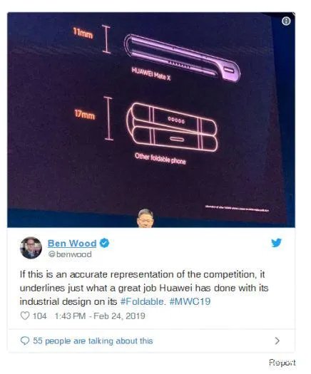 华为5G折叠屏手机发布后看看国外是怎么评价华为手机