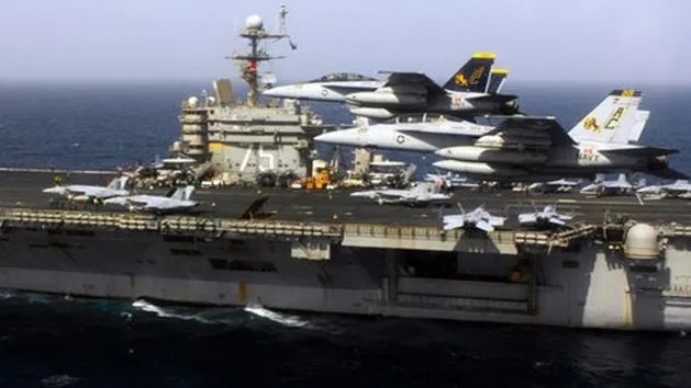 美航母进地中海的目的是什么？