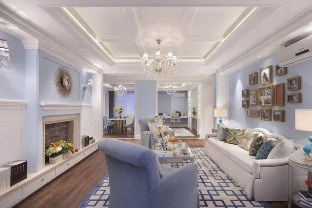 横梁装修效果图 这样装你就不会觉得它碍眼了