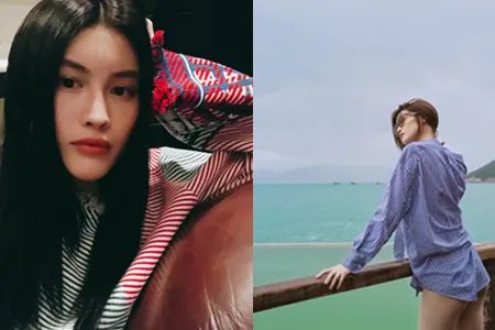 何穗晒维密后台照 颜值超高白到发光