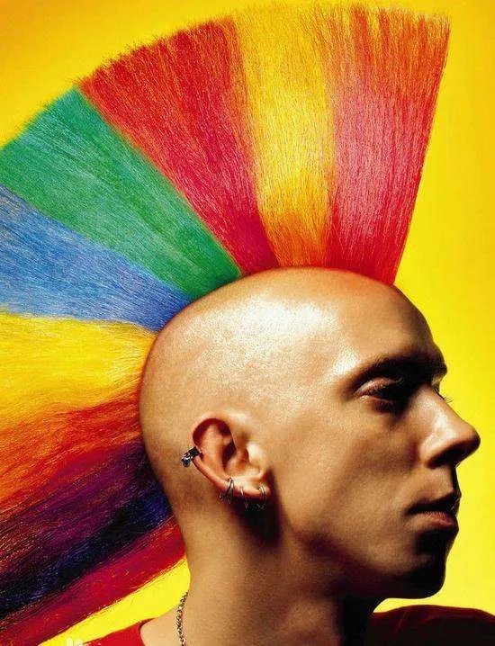 朋克头是什么样子?