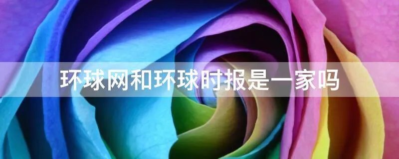 环球网和环球时报是一家吗