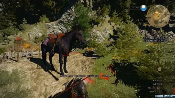 《巫师3:狂猎》引诱叉尾龙任务过关攻略 艾斯凯尔留下的踪迹在哪