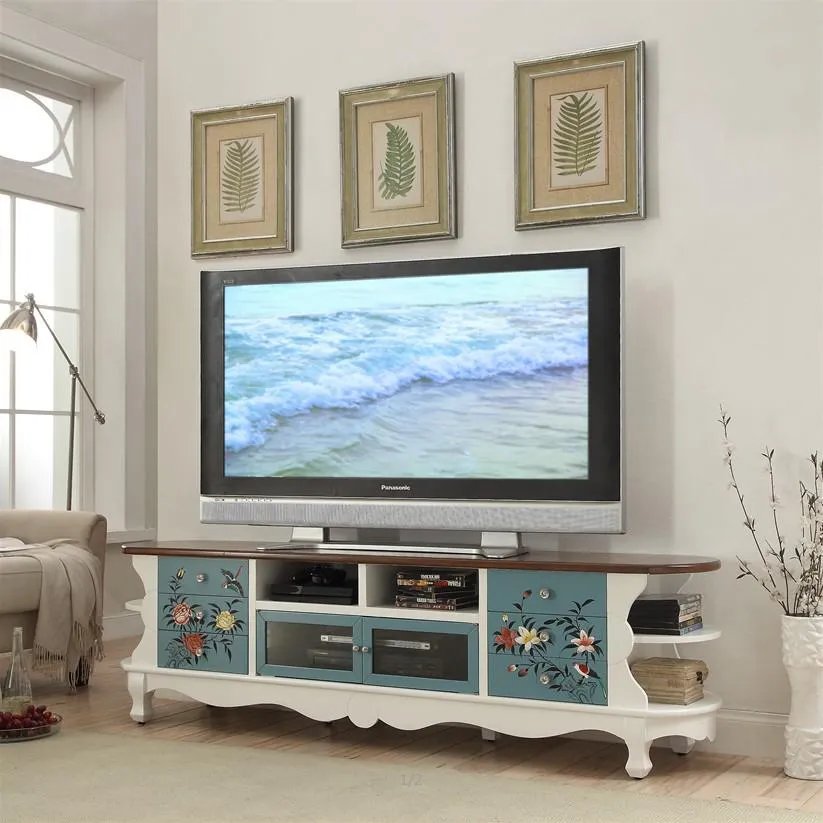 美式田园风电视柜，时尚与趣味并行！