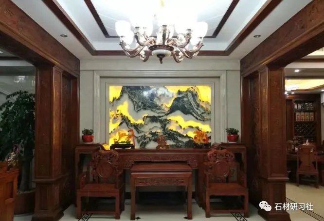 两套古典中式别墅石材装饰案例