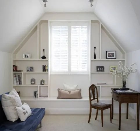 斜顶阁楼装修效果图 阁楼不要只当储物间