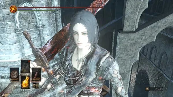 《黑暗之魂3》银发漂亮女性捏脸数据分享 银发妹子捏脸一览