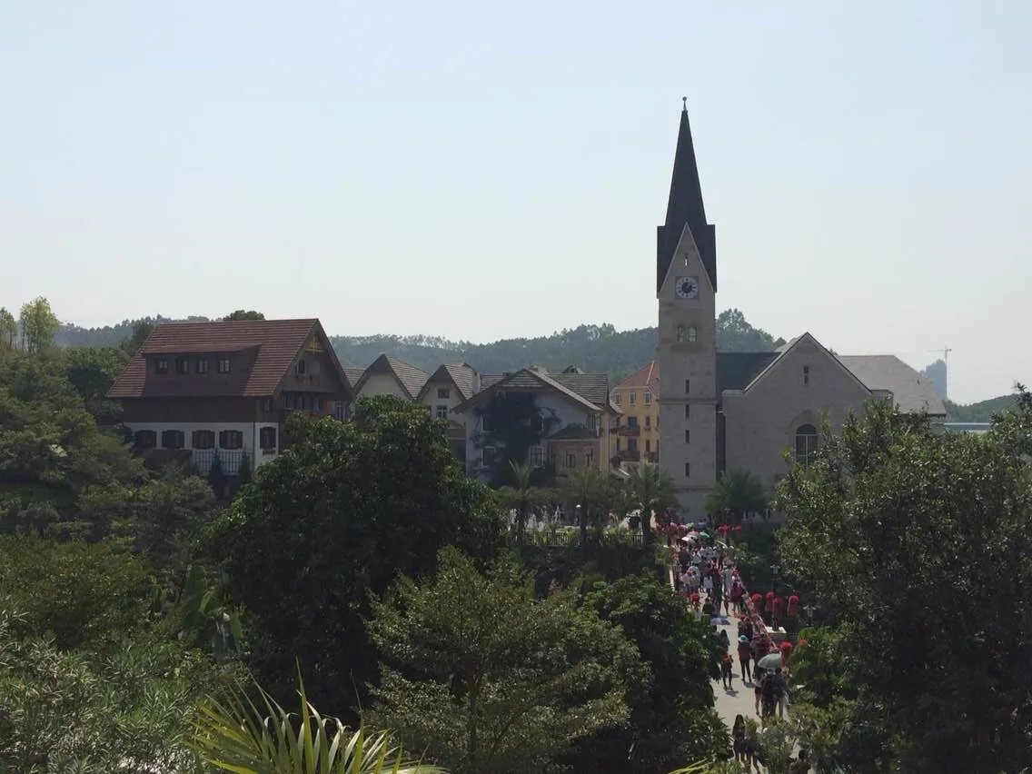 惠州哈斯塔特村的景点位置