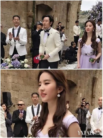 刘亦菲当伴娘美若天仙张靓颖大婚母亲玩“失踪”