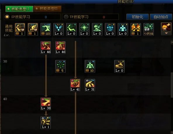 DNF巴卡尔女散打刷图加点