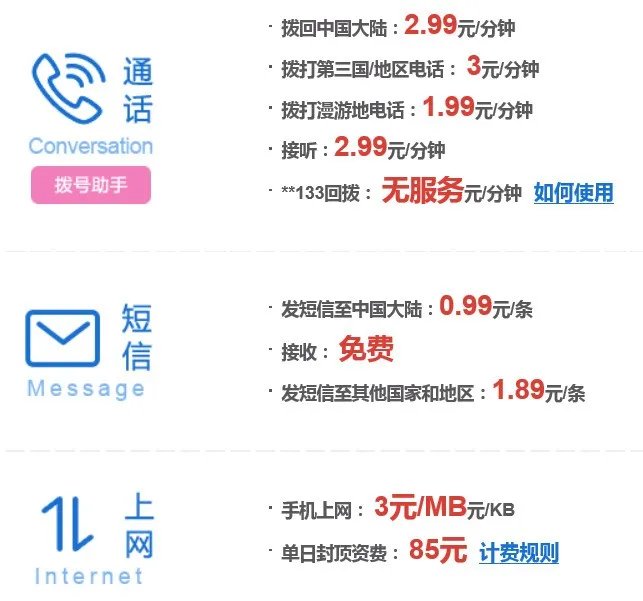 中国电信手机套餐资费大全
