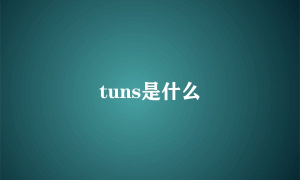 tuns是什么