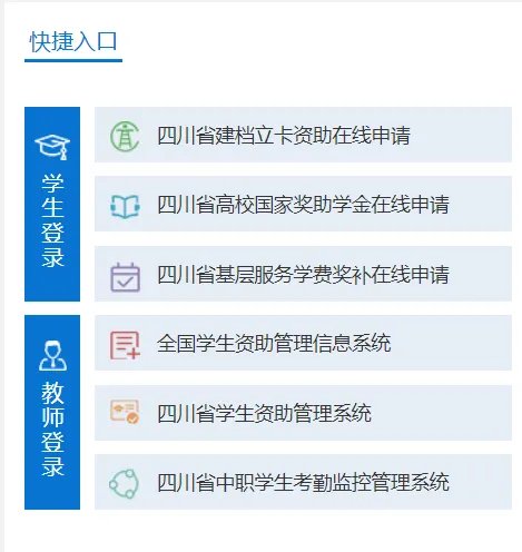 四川省资助网申请入口登录