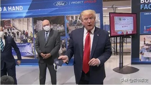 特朗普终于戴口罩了，大家怎么看？