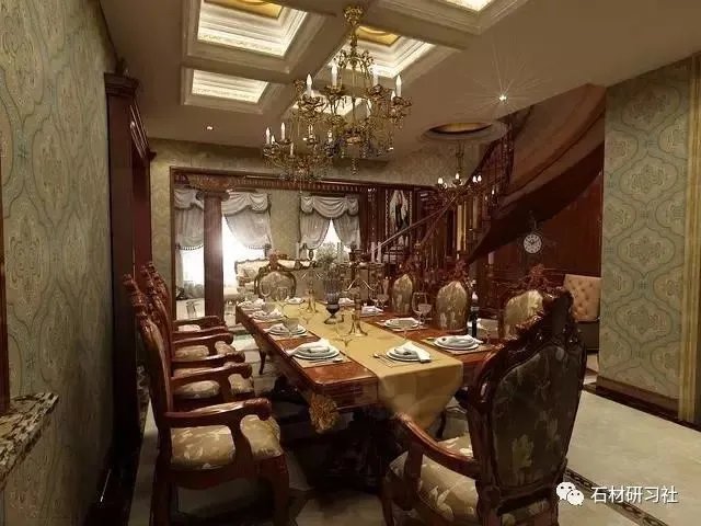 两套古典中式别墅石材装饰案例