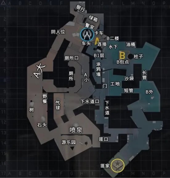 《csgo》死亡游乐场点位名称是什么