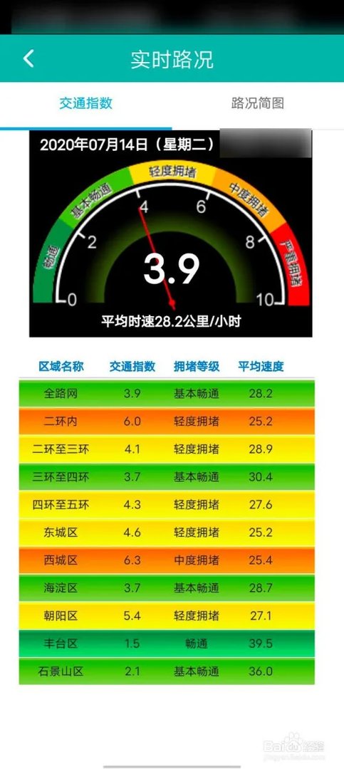 北京交通app怎么查看实时路况