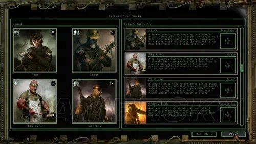 废土2 人物简介