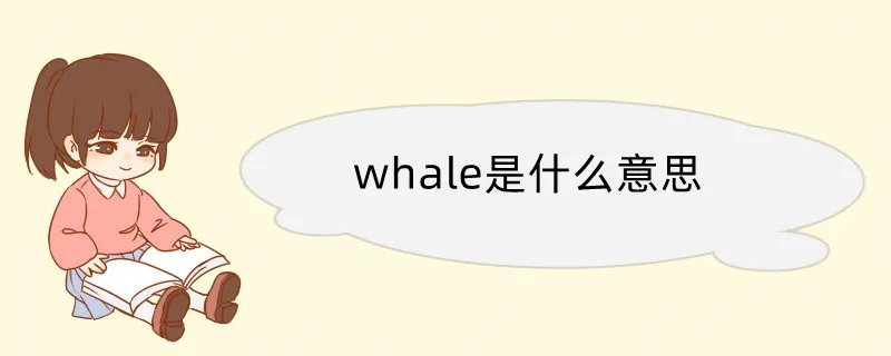 whale是什么意思