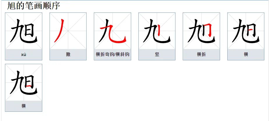 梓旭这个名字的寓意