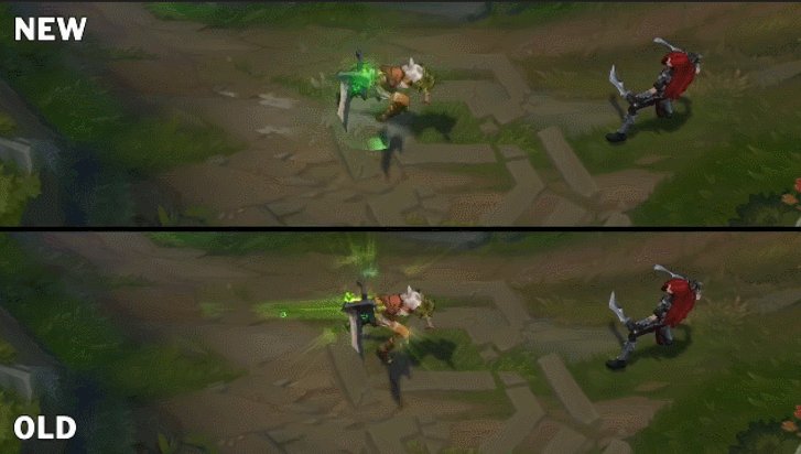 《LOL》瑞文全皮肤特效更新动图一览