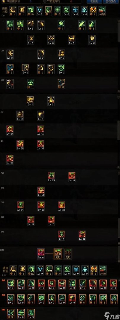 DNF流浪武士110级如何加点 110流浪武士技能加点推荐