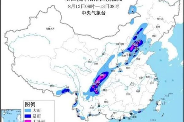 11省暴雨黄色预警都有哪些地区？