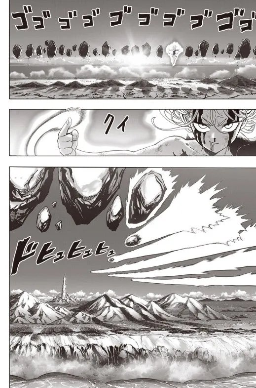 《一拳超人》漫画第176话图解 龙卷大战超级赛克斯！