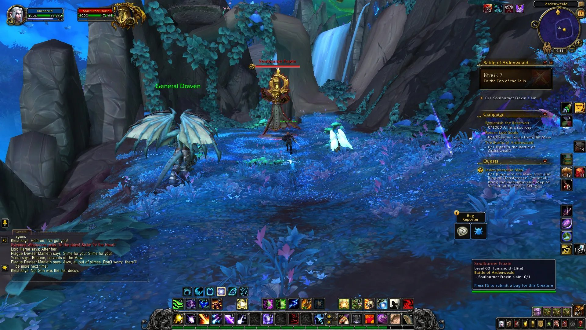 《魔兽世界》9.1炽蓝仙野之战任务流程