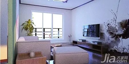 手绘电视背景墙图案展示