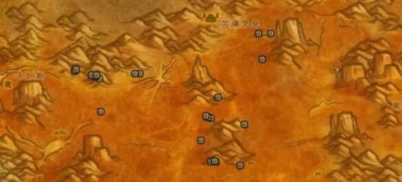 魔兽世界怀旧服金棘草刷新坐标一览