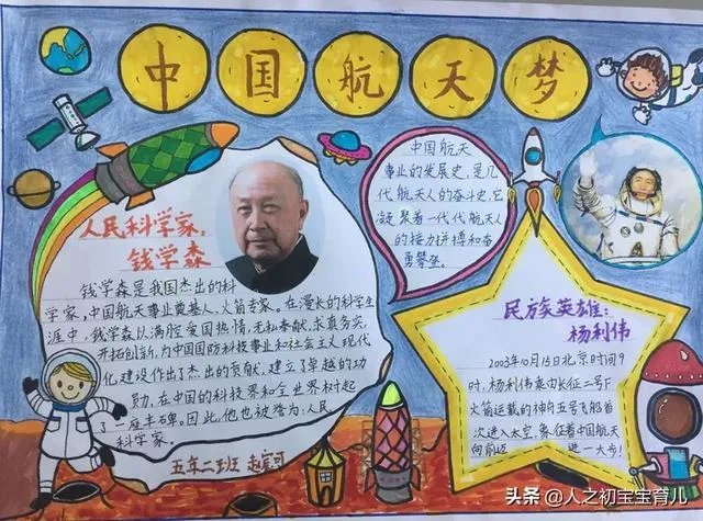 为国家富强而奋斗的杰出人物故事并做一份手抄报？