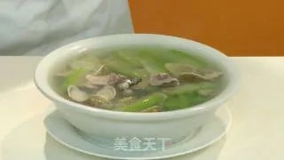 蛤蜊节瓜汤